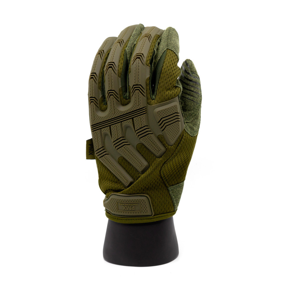 Перчатки тактические PMX Tactical Pro PMX-39 полноразмерные Зелёный