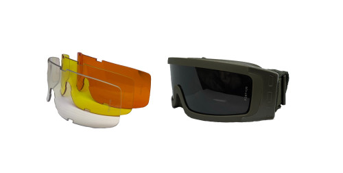 Очки-маска баллистические тактические PMX Storm GG-800SDT KIT ANTI-FOG Прозрачные 96% Жёлтые 89% Оранжевые 51% Серые 23%