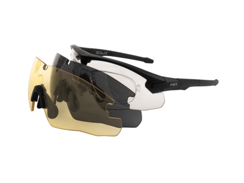 Очки баллистические стрелковые PMX Sentry G-9500STRX KIT ANTI-FOG Прозрачные 96% Жёлтые 89% Серые 23%
