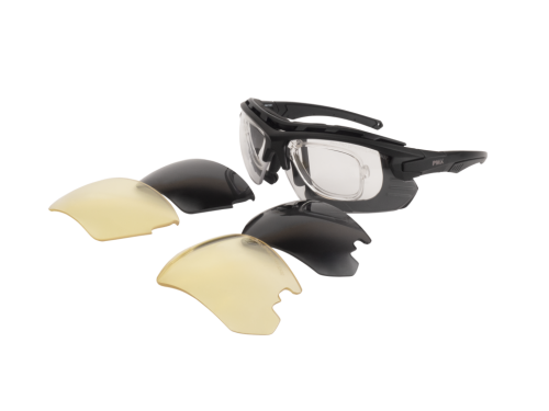 Очки баллистические стрелковые PMX Rebel G-9600STRX KIT ANTI-FOG Прозрачные 96% Жёлтые 89% Серые 23%