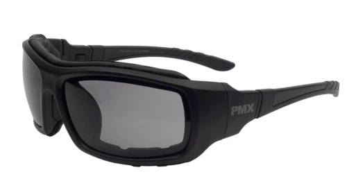 Очки баллистические стрелковые PMX Rash G-8320ST Anti-fog Серые 23%