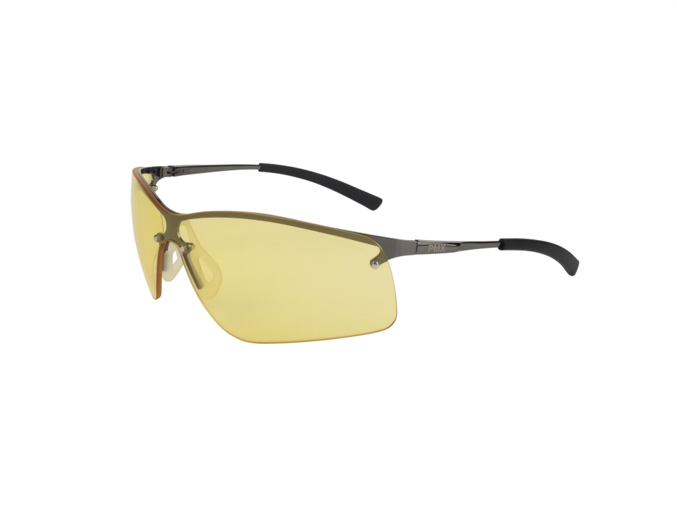 Очки баллистические стрелковые PMX Motive G-2230ST Anti-fog Жёлтые 89%