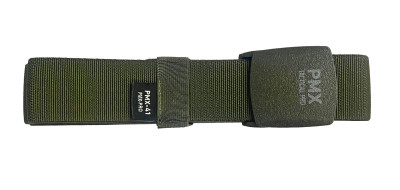 Ремень брючный PMX-41 с полимерной застёжкой Зеленый