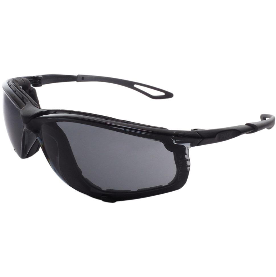 Очки стрелковые PMX Rapid G-7420ST Anti-fog Серые 23%