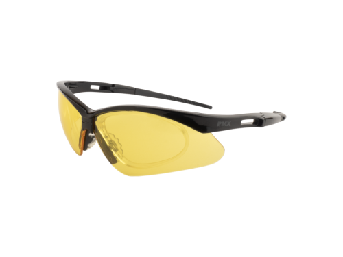 Очки баллистические стрелковые PMX Warn G-8630STRX Anti-fog Diopter Жёлтые 89%