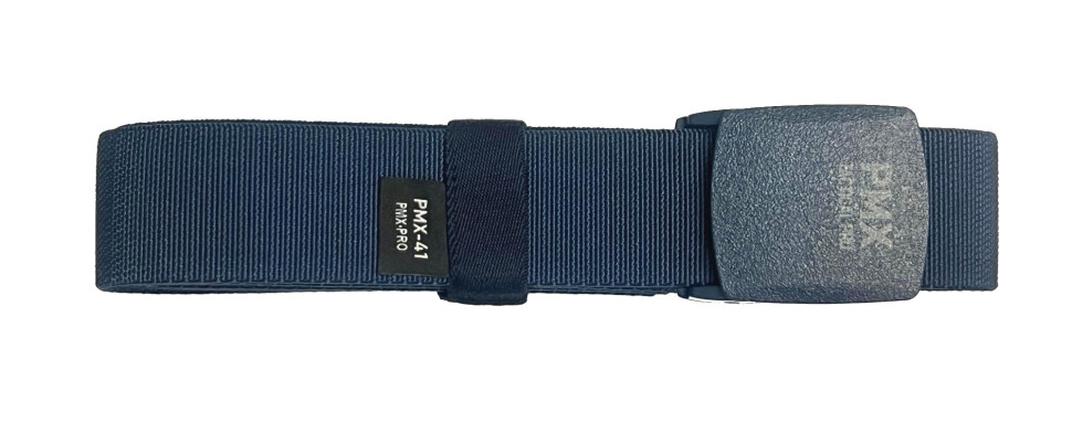 Ремень брючный PMX-41 с полимерной застёжкой Синий