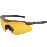 Очки стрелковые PMX Select GT-2030ST Anti-fog Жёлтые 89%