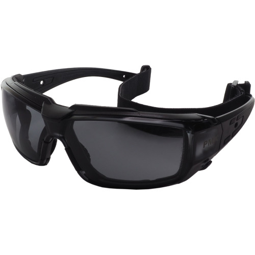 Очки стрелковые PMX Prevent G-8020ST Anti-fog Серые 23%