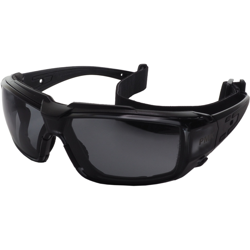 Очки стрелковые PMX Prevent G-8020ST Anti-fog Серые 23%