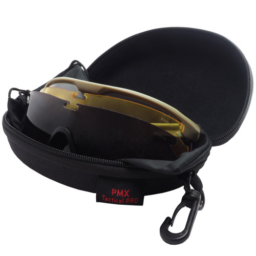 Очки стрелковые PMX Select GT-2000 KIT ANTI-FOG Прозрачные 96% Жёлтые 89% Серые 23%