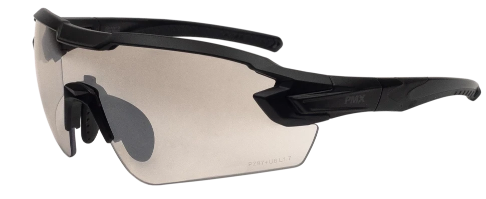 Очки баллистические стрелковые PMX Temper G-8480S Anti-fog Зеркально-серые 50%