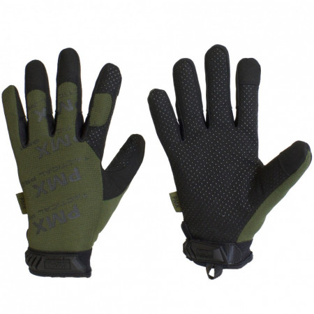 Перчатки тактические PMX Tactical Pro PMX-25 с силиконовым покрытием Зелёный