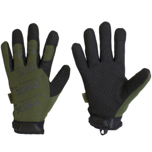 Перчатки тактические PMX Tactical Pro PMX-25 с силиконовым покрытием Зелёный