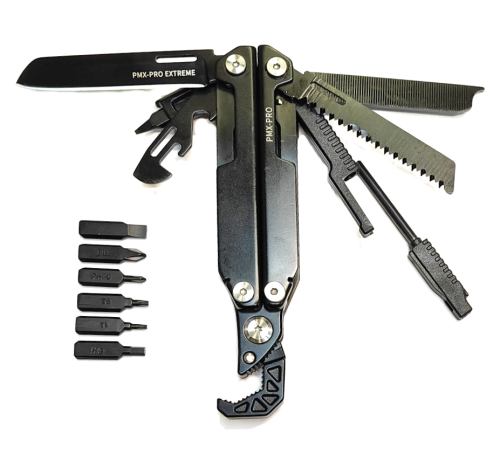 Мультитул PMX Extreme Special Series PMX-038 7 функций Чёрный