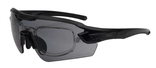 Очки баллистические тактические PMX Temper G-8420STRX Anti-fog Diopter Серые 23%