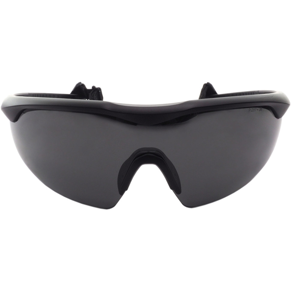 Очки стрелковые PMX Elder G-1220ST Anti-fog Серые 23%