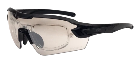 Очки баллистические тактические PMX Temper G-8480SRX Anti-fog Diopter Зеркально-серые 50%