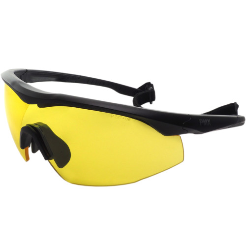 Очки стрелковые PMX Elder G-1230ST Anti-fog Желтые 89%