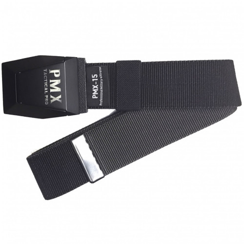 Ремень брючный PMX-15 с металлической застёжкой Тёмно-серый