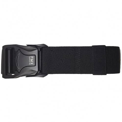 Ремень брючный PMX-16 с металлической застёжкой Чёрный