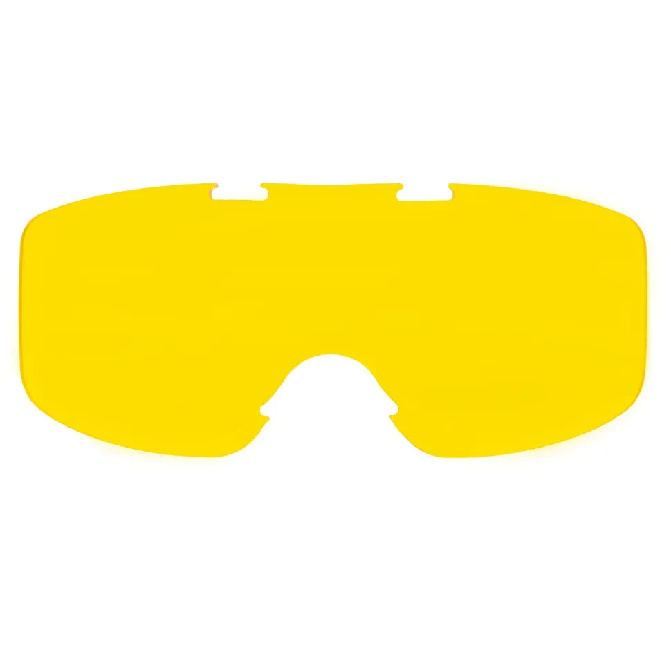 Очки-маска баллистические тактические PMX-Pro Armour GB-500SDTRX KIT Anti-fog Diopter Прозрачные 96% Жёлтые 89% / Серые 23%