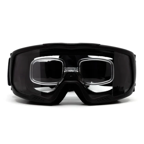 Очки-маска баллистические тактические PMX-Pro Armour GB-500SDTRX KIT Anti-fog Diopter Прозрачные 96% Жёлтые 89% / Серые 23%