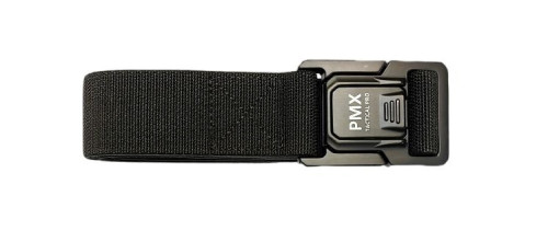 Ремень брючный PMX-81 с металлической застёжкой Чёрный