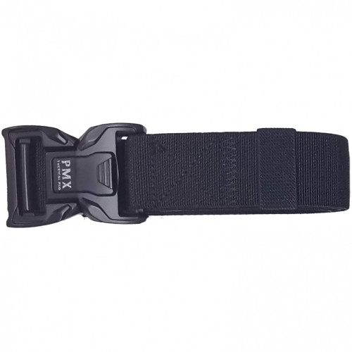 Ремень брючный PMX-17 с металлической застёжкой Чёрный
