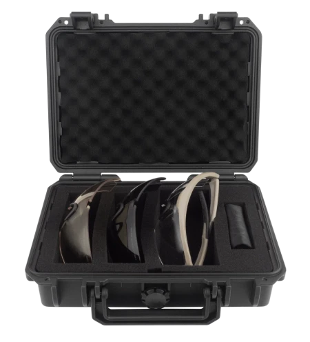 Очки баллистические стрелковые PMX Select GT-2000 CASE KIT ANTI-FOG Прозрачные 96% Жёлтые 89% Серые 23%