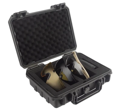 Очки баллистические стрелковые PMX Select GT-2000 CASE KIT ANTI-FOG Прозрачные 96% Жёлтые 89% Серые 23%