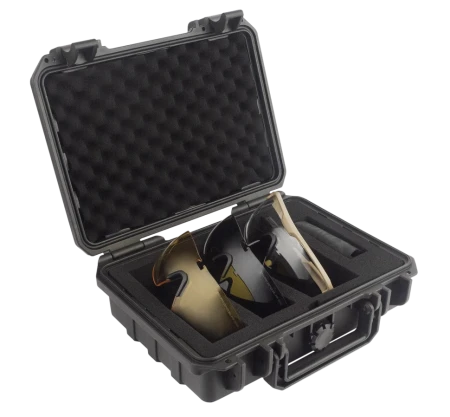 Очки баллистические стрелковые PMX Select GT-2000 CASE KIT ANTI-FOG Прозрачные 96% Жёлтые 89% Серые 23%