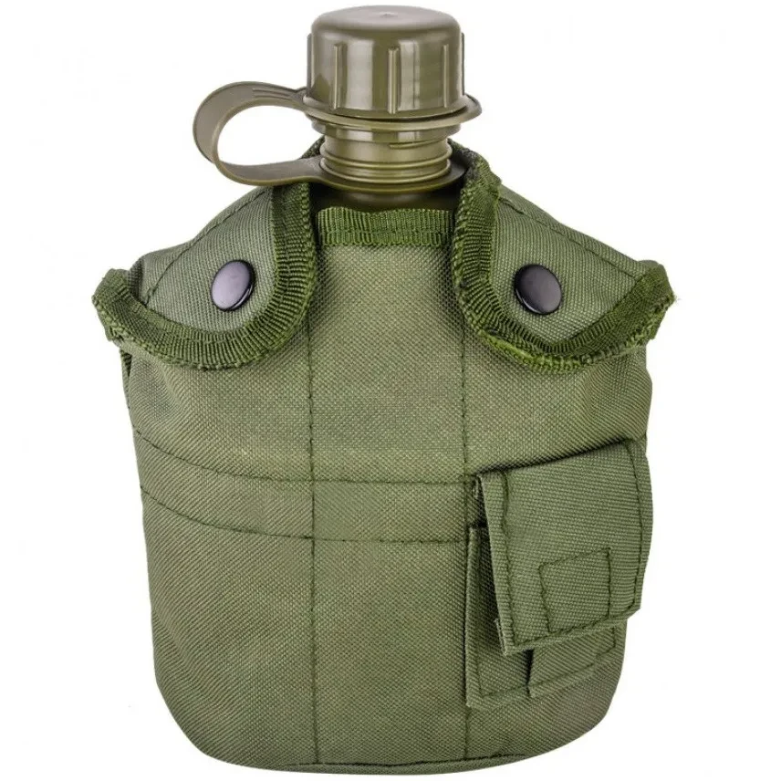 Фляга PMX-9 1L с котелком Зелёный