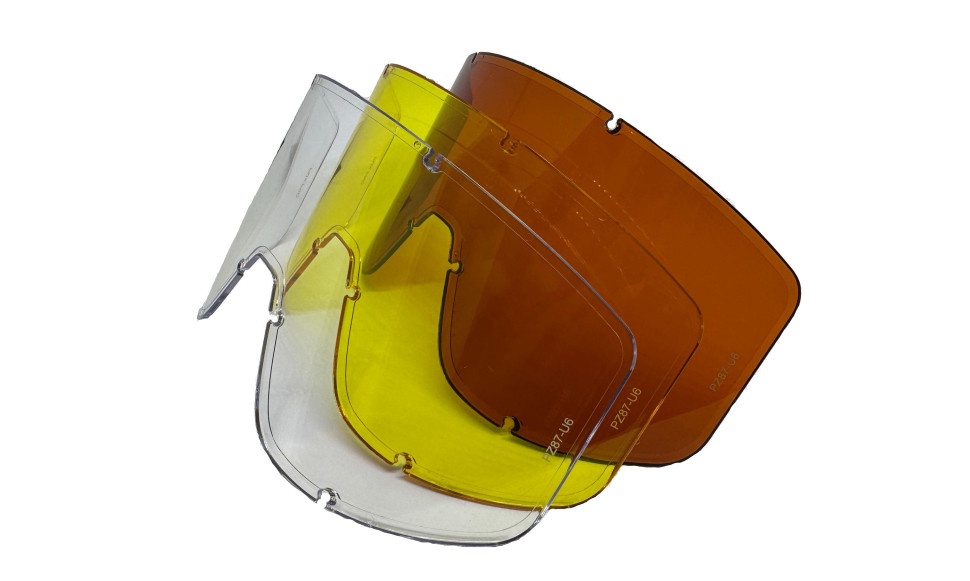 Очки-маска баллистические тактические PMX Revolt GG-400SDT KIT ANTI-FOG Прозрачные 96% Жёлтые 89% Оранжевые 51% Серые 23%
