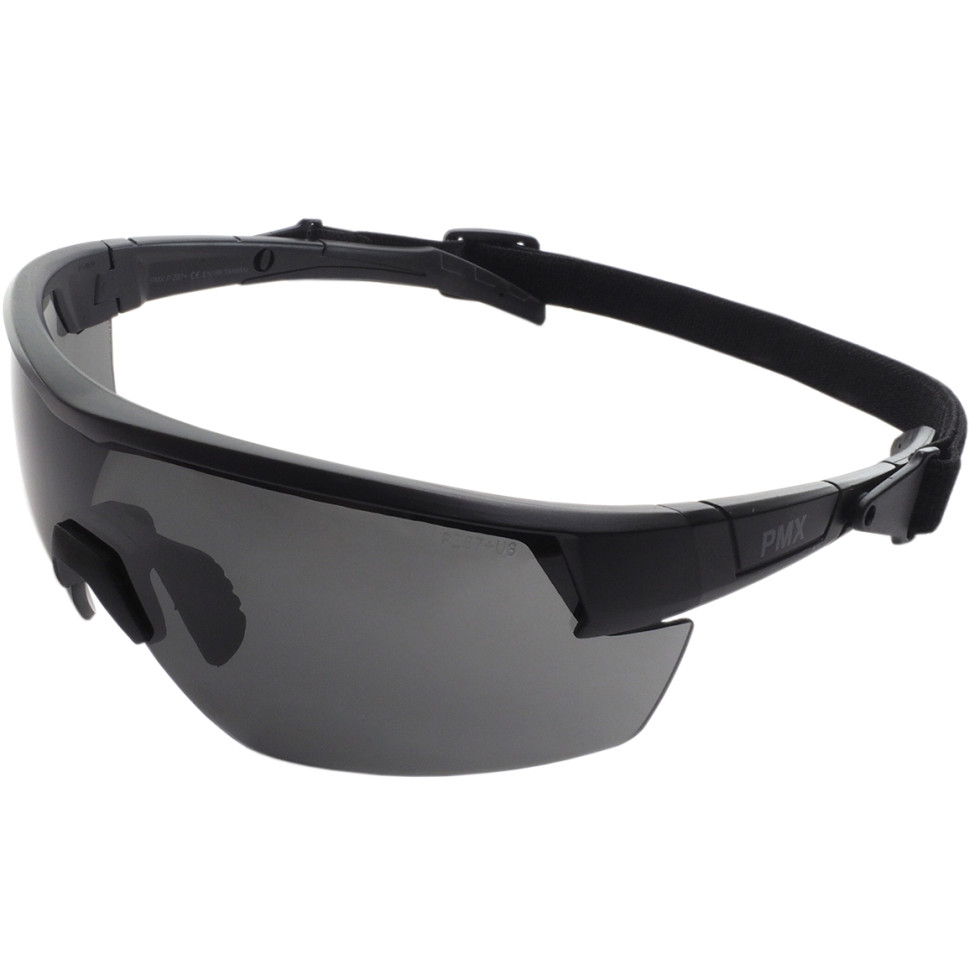 Очки стрелковые PMX Range G-1020ST Серые 23%