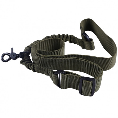 Ремень оружейный PMX Tactical PMX-11 на 1 точку с амортизатором Зелёный