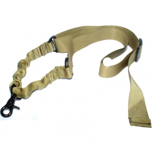 Ремень оружейный PMX Tactical PMX-11 на 1 точку с амортизатором Койот