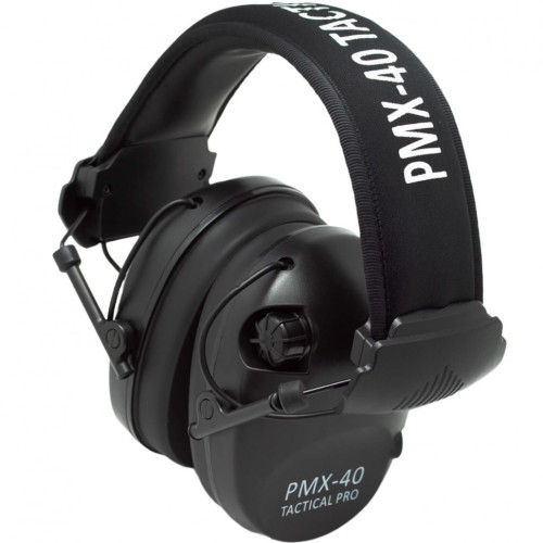 Наушники активные PMX Tactical Pro PMX-40B 27-85 ДБ Черный