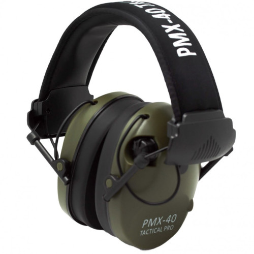 Наушники активные PMX Tactical Pro PMX-40G 27-85 ДБ Хаки