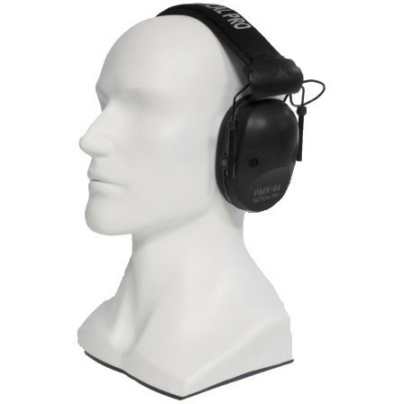 Наушники активные PMX Tactical Pro PMX-44B 27-85 ДБ Черный