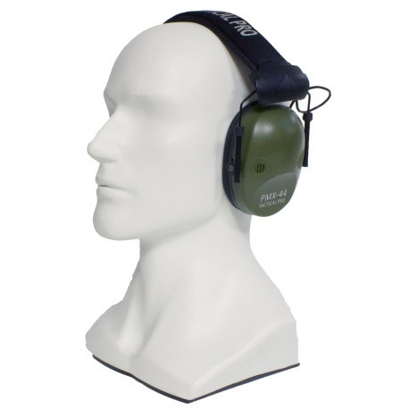 Наушники активные PMX Tactical Pro PMX-44G 27-85 ДБ Зелёный