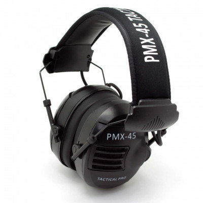 Наушники активные PMX Tactical Pro PMX-45 28-85 ДБ Черный