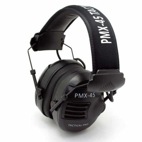 Наушники активные PMX Tactical Pro PMX-45 28-85 ДБ Черный