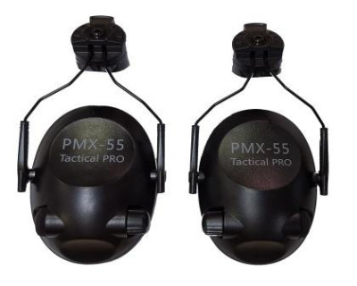 Наушники активные стрелковые PMX Tactical Pro PMX-55 ARC 26-85 ДБ Чёрный