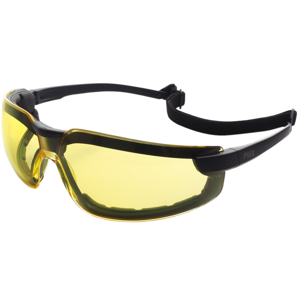 Очки стрелковые PMX Saboteur G-6030ST Anti-fog Желтые 89%