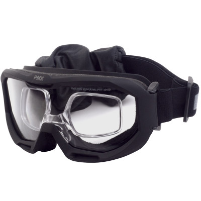 Очки-маска тактические PMX-Pro Armour GB-510SDTRX ANTI-FOG Diopter Прозрачные 96%