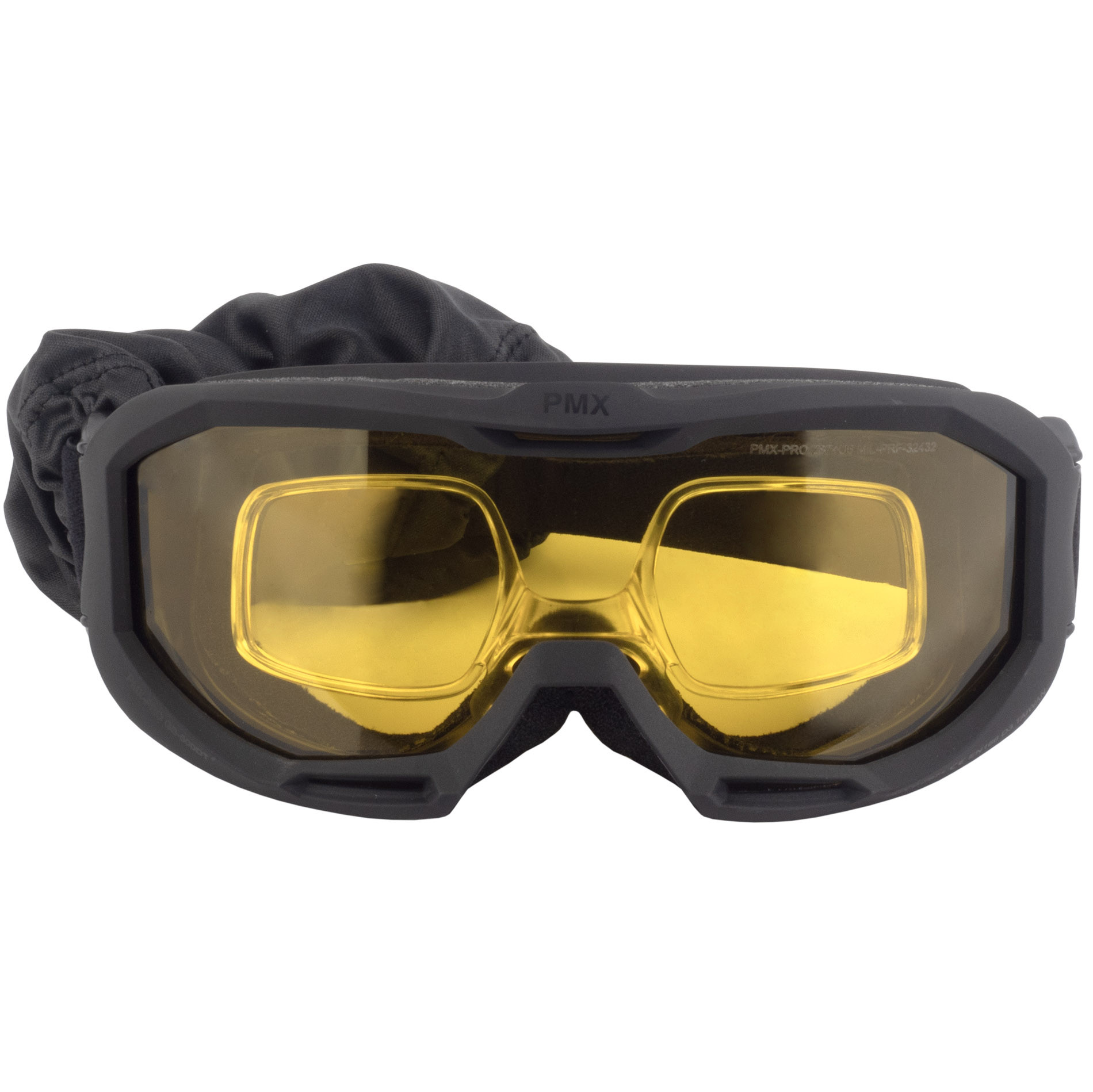 Очки-маска тактические PMX-Pro Armour GB-530SDTRX ANTI-FOG Diopter Жёлтые 89%