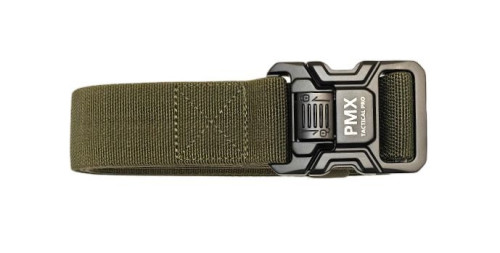 Ремень брючный PMX-82 с металлической застёжкой Зелёный