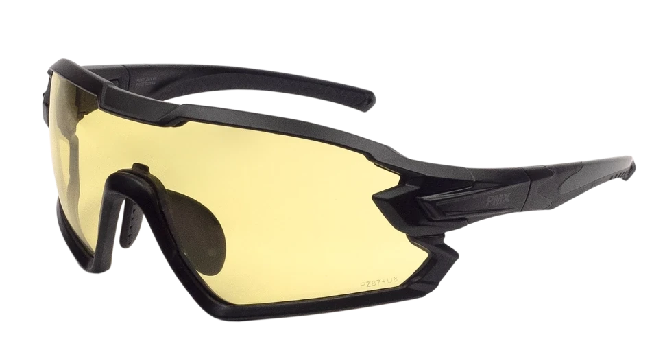 Очки баллистические стрелковые PMX Austere G-8530ST Anti-fog Желтые 89%
