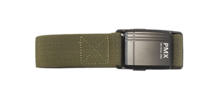 Ремень брючный PMX-84 с металлической застёжкой Зелёный