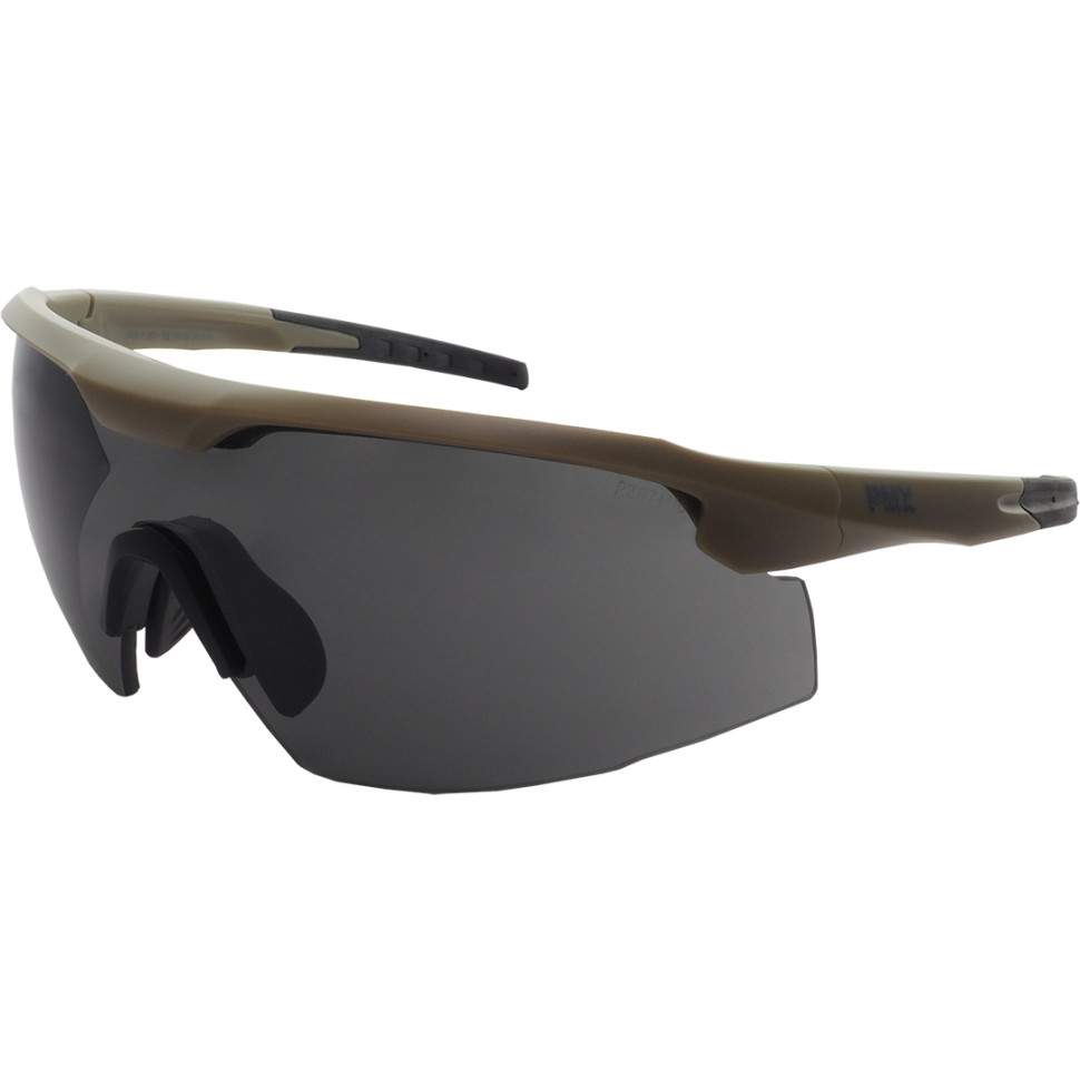 Очки стрелковые PMX Select GT-2020ST Anti-fog Серые 23%